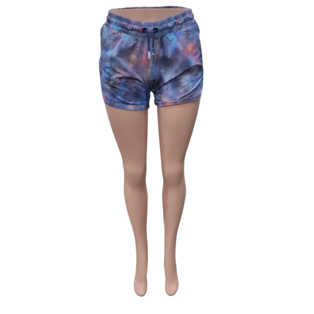Athleta All Play Tie Dye Printed‎ Athletic Shorts Size XXL 16
